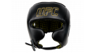 Шлем с защитой щек на шнуровке UFC (Черный - S) Шлем с защитой щек на шнуровке UFC (Черный - S)