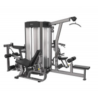 8-и Функциональный тренажер (жим вверх / жим горизонтальный; разгибание ног/сгибание ног лежа; тяга вниз / нижняя тяга; бицепс / трицепс)